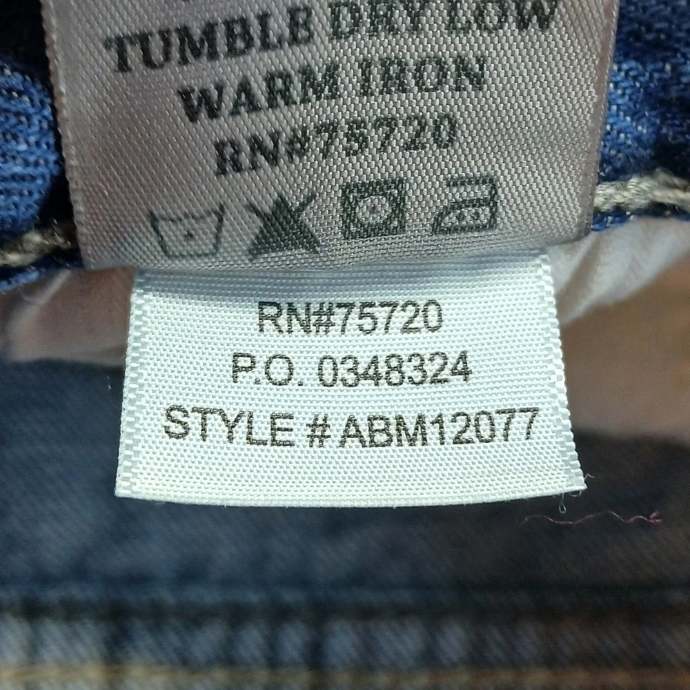 BKE Derek Mens Straight Leg Jeans 36R Medium Wash Denim Blue ABM12077